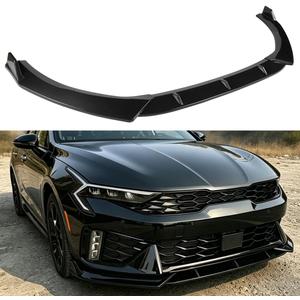 Front Lip Compatible with Kia K5 EX, GT, GT-Line, LXS 2025-2026, Bumper Air Dam Lower Chin Spoiler Splitter, Protection Body (Carbon Fiber Pattern)