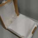 Ling's moment White Wedding Table Cloths in Premium Crumpled Velvet, 9ft x 11ft, Fits 4ft/6ft Rectangular/Round Sweetheart&Head Table for Wedding Reception, Bridal Shower, Birthday Decoration,Banquet 