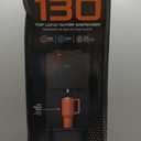 Brio 130 Series Top-Load Water Cooler Dispenser for 3- and 5-Gallon Bottles, Hot & Cold, Spill-Free Loading, Child Safety Lock, Energy Star 3.0, Black
