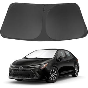 Windshield Sun Shade Fit for 2020-2024 2025 2026 Toyota Corolla Accessories (Not for Corolla Cross) Window Sunshade Protect Car from Sun Rays