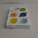 Hacaroa Set of 6 Mini Cocotte with Lid, 8 Oz Ceramic Ramekins with Handles, Small Casserole Dishes Individual Serving Pot for Baking, Souffl, Soup, Cobbler, Oven Safe, 6 Colors