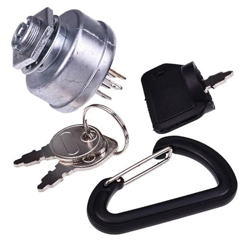 JZGRDN Ignition Key Switch AM119111 with John Deere STX38 STX46 Scotts Sabre S1642 S1742 S2046 S2546 1438 16/42 16/46 1542 15.542 1538 1435