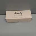 As Fairy Women's Seamless Wireless Push Up Comfort Bras V Neck Back Smoothing Bralette Full Coverage Lightly Pad Bra Coffee 38DDD