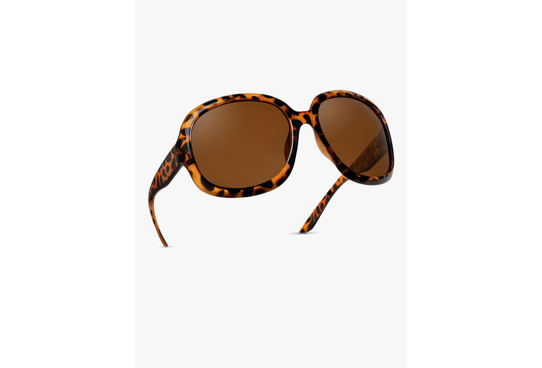 miyya Bug Eye Oversized Polarized Sunglasses Womens, Trendy Retro Sun Glasses for Women 2025, Oversized UV Protection Shades
Color: Tortoise/Brown