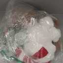 5 Pcs Christmas Throw Pillows Xmas Tree Gingerbread Man Snowflake Pillows Red White Stripe Candy Cane Peppermint Shape Cushion Stuffed Christmas Decoration for Home Sofa Bed Couch Party