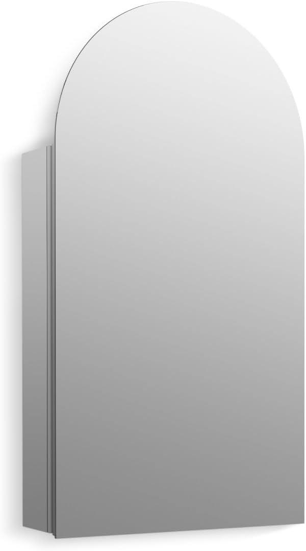 KOHLER Embark Medicine Cabinet, Deep Storage with Adjustable Shelves and Arch Mirrored Door, 20" x 36"