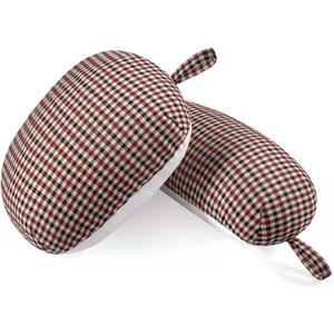 3 BUZZLETT Tailors Ham and Seam Roll Set  Premium Tailors Ham for Ironing  Professional Pressing Tools  Linen and Doll Cotton Press Ham for Ironing Smaller Curved Seam