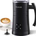 Electric Milk Frother, Latumab 4 in 1 Milk Steamer, 11.8oz/350ml Automatic Warm and Cold Foam Maker for Coffee, Latte, Cappuccino, Macchiato, Hot Chocolate, Ideal Gifts for Women, Girls
