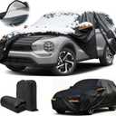 Car Cover for Mitsubishi Outlander, Nissan Murano 2015-2024, Thickened Cover for Outlander, Custom Fit Outlander Cover 2005-2025, Snow Hail Dust Sun Protection Car Cover, Winter Cover with Door Zipper