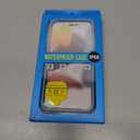 Temdan Magnetic for iPhone 15 Pro Max Case Waterproof, [Built-in Ring Invisible Stand & Screen Protector][IP68 Underwater][Dropproof][Dustproof][Real 360] Shockproof Protective Phone Case 6.7'' -Blue