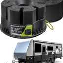 Trailer Jack Block - RV Leveling Blocks for Travel Trailers Wheels and Any Jack, 20,000 lbs RV Jack Blocks with Bag, Camper Universal Compatibility & Convenient Storage 1 Pack
