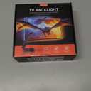 FFJ TV LED Backlight with Sensor, 14.7ft Cuttable RGB Lights That Change with TV for 55-65 Inch Screen and PC Monitor, Smart App Control, Game & Music Sync Color Changing Light