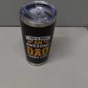 YXOTJHS Gifts For Dad, Cups Tumbler - Fathers Day Dad Gifts From Daughter Son Wife - Birthday, Father's Day, Christmas - Cool Funny Gift For Dads