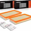 A-Premium 2-PC Engine Air Filter Compatible with Chevrolet & Buick