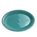 Fiesta® Classic Rim Cereal Bowl, 19oz (6.875") – Durable Ceramic, Lead-Free, Dishwasher/Microwave/Oven Safe – Made in USA Dinnerware - Turquoise