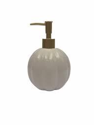 Homewear Pumpkin Soap Pump White