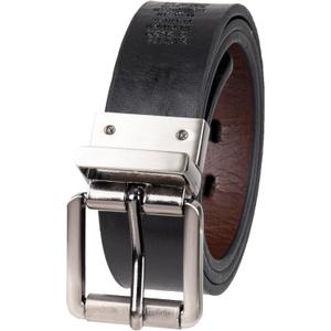 Levi's Big Kids Belt - School Friendly Casual Two-in-One Reversible Belt (Small (22-24), Black/Brown Bevel)