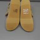 SM New York Women's Low Wedge Sandals Comfortable Arch Support Platform Open toe Casual Dressy Flat Summer Sandals with Adjustable Straps 8,5