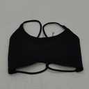 Danysu Backless Sports Bra Soft Workout Tops with Removable Padded Yoga Training Bras Strappy Going Out Top S