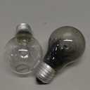 Hoimuv 100 Watt Incandescent Light Bulbs, A19 100 WATT Incandescent Bulb Shatter Resistant Rough Service Light Bulb 100 WATTS A19 Shape, E26 Standard Base 2 Pack