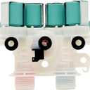 MVWB835DW0/1/2/3/4/5 MVWB765FW2//0/1/3/4Washer Water Inlet Valve Fit for whirlpool ken-more MVW7232HW0 MVWB855DC3 MVW7230HW0 MVWB766FW1 WTW5100HC0 MVWB766FW0 WTW7500GW0 MVWB765FW1 WTW5100HC2