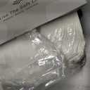 Litanika Queen Comforter Set, 7 Pcs Ivory Ruffle Bed in a Bag