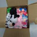 24 Pcs Finger Puppets Set,Soft Plush Finger Puppet Toys for Kids,Storytime Learning Aid,Mini Plush Figures Toy Assortment for Toddlers,Party,Playtime,School