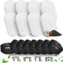 8-Pack Cat Water Fountain Filters with Pump Sponges  Activated Carbon, Ion-Exchange Resin & Cotton Mesh Replacement Filters for Pet Drinking Fountain