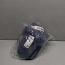 Bedsure 100% Washed Cotton Duvet Cover Queen Size - Navy Minimalist Bedding Set Linen Like - PureWoven Plain Simple & Soft Comforter Cover for All Seasons (Navy, Queen, 90"x90")