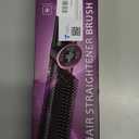 Hair Straightener Brush, TYMO Ring Hair Straightener Comb Straightening Brush for Women with 5 Temps 20s Fast Heating & Dual Voltage, Black