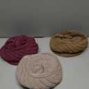 3 Pieces Womens Winter Hats Slouchy Beanie Cap with Visor Warm Knitted Newsboy Ski Snow Hats for Women Winter Gifts