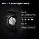 Beats Studio Buds + | True Wireless Noise Cancelling Earbuds, Enhanced Apple & Android Compatibility, Built-in Microphone, Sweat Resistant Bluetooth Headphones, Spatial Audio - Ivory