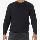 Amazon Essentials Men's Long-Sleeve Lightweight Fleece French Terry Crewneck Sweatshirt, Size M