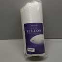 Cosy House Collection Luxury Rayon Derived from Bamboo Shredded Memory Foam Pillow - Adjustable & Removable Fill - Cool & Breathable Cover with Zipper for Side, Back, & Stomach Sleepers (King) (King (Pack of 1), White)