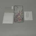 GVIEWIN for Samsung Galaxy S25 Plus Case, Clear Floral Slim Shockproof Protective Women Phone Case, Non-Yellowing, with Screen Protector & Camera Lens Protector for S25 Plus 6.7", Floratopia/Colorful