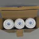 WRF555SDFZ FMM-2 WRF535SWHZ WRX735SDHZ WRMF3636RZ WRX735SDBM WRF555SDHV WRFF3436RZ WRF535SWHV Refrigerator Water Filter For Whirlpool, Fit Maytag Mfi2570fez Msd2651heb Replacement 3PK