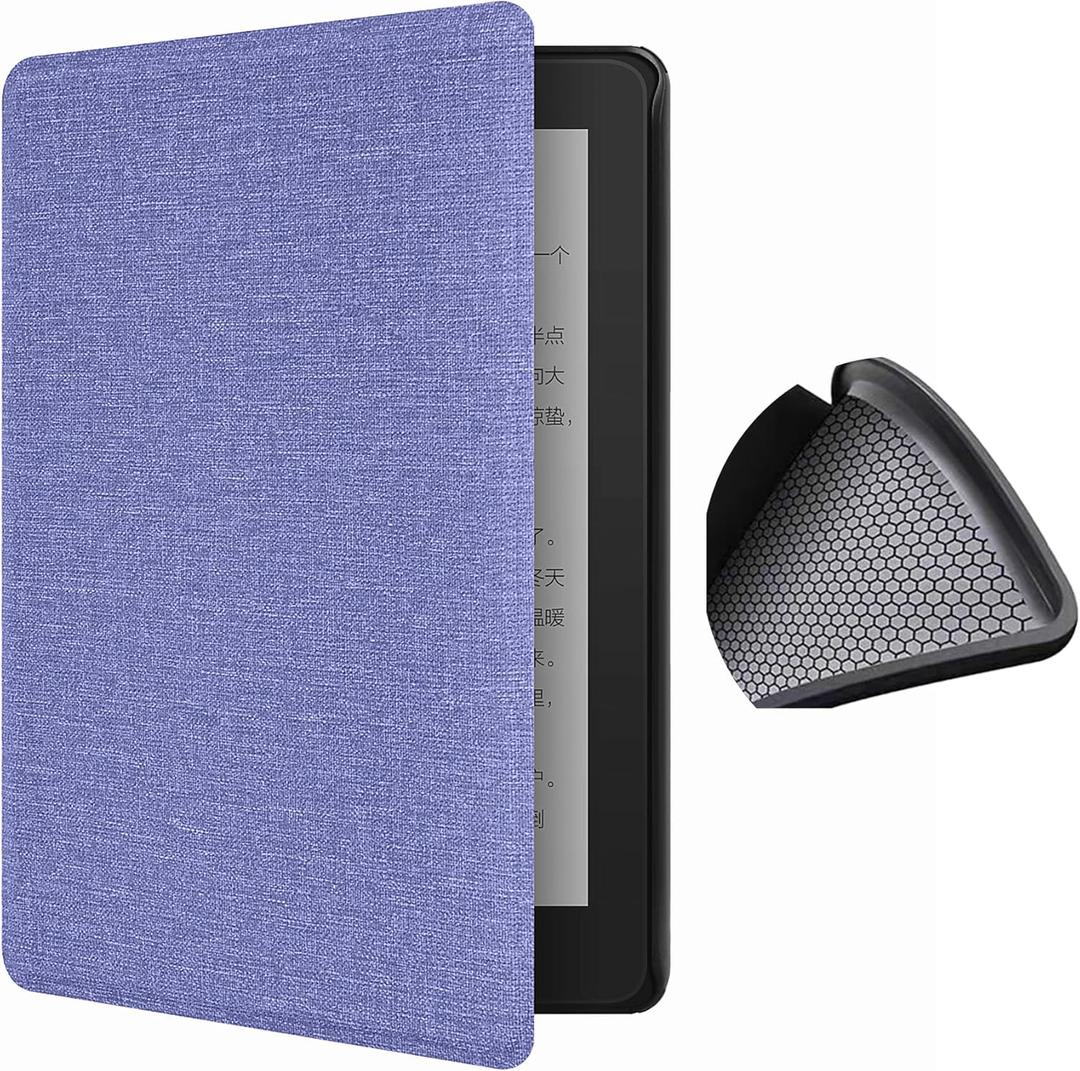 Cloth Texture Case for Kindle Paperwhite 7th/6th/5th Gen 2015/2013/2012, 6 inch Soft TPU Back Cover with Auto Sleep/Wake, Model:DP75SDI/EY21
