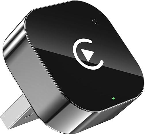 Wireless CarPlay Adapter2026 Upgraded  Suitable for Apple iPhone & Android, with Compact Size, Plug-and-Play Convenience, and Fast, Stable Connection for CarPlay & Android Applications