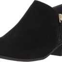 Dr. Scholl's Shoes womens Brief -Ankle Ankle Boot, Black Microfiber Suede, 9.5 Wide US