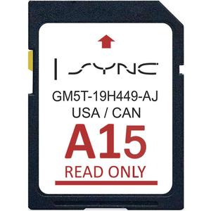 Navigation sd Card Fits Ford Lincoln USA Canada- 2025 New Map Updated A15 - GM5T-19H449-AJ