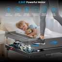 Walking Pad Treadmill for Home - Under Desk Walk Pads with Remote Control Mini Running Portable Electric Machine Adjustable Slim Compact with 0.6-4.0MPH Max up 220 Lbs Modes for Office Small Spaces
