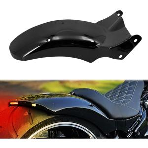 Motorcycle Rear Fender with LED Lights Turn Signal Brake Light Kit Fit for Harley Softail Fat Boy FXBRS Breakout FXBR FXDR 2018-2025