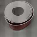 Vinyl Baseboard Molding Trim 4 Inch x 20 Feet Peel and Stick Baseboard Trim Flexible PVC Cove Base Moulding Self-Adhesive Trim for Garage Bathroom Cabinet Floor Walls, White