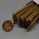 Non-Toxic Cooking Utensils – 6-Piece Kitchen Utensils Set, Glue-Free & One-Piece Wooden Spoons for Cooking, Natural Wooden Utensil Set with Plant-Based Finish, Free of Forever Chemicals