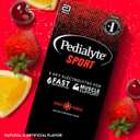 Pedialyte Sport Electrolyte Powder, Fast Hydration with 5 Key Electrolytes for Muscle Support Before, During, & After Exercise, Fruit Punch, 0.49 Oz Sachets 6 Count (Pack of 6)