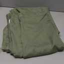 MIULEE Sage Green Sheer Curtains 96 Inches Long, 4 Panels Set, Light Filtering Rod Pocket Voile Drapes Window Treatments, Semi Transparent Airy Fabric for Bedroom and Living Room, 42 x 96 Inches