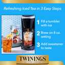 Twinings Earl Grey Black Tea K-Cup Pods for Keurig, 56 Count (Pack of 1), Flavoured with Citrus & Bergamot, Caffeinated, Enjoy Hot or Iced