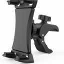 Yiting Tablet Stand, Bike Phone Holder for Indoor Gym Treadmill, Spinning Exercise Bicycle, Mic Stand, Cellphone Mount for iPad Pro, iPad, iPad mini/Air & Smartphones (4.7-12.9")