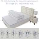 WhatsBedding 5 Inch Memory Foam Mattress Topper Twin for Pressure Relief, Soft Breathable Cover, Comfort Supportive Pillow Top Mattress Topper, 2000GSM Fluffy Shredded Memory Foam Filled