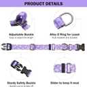 Martingale Collar for Dogs, Adjustable Soft Nylon Dog Collars with Special Design Cute Patterns for Small Medium Large Dog